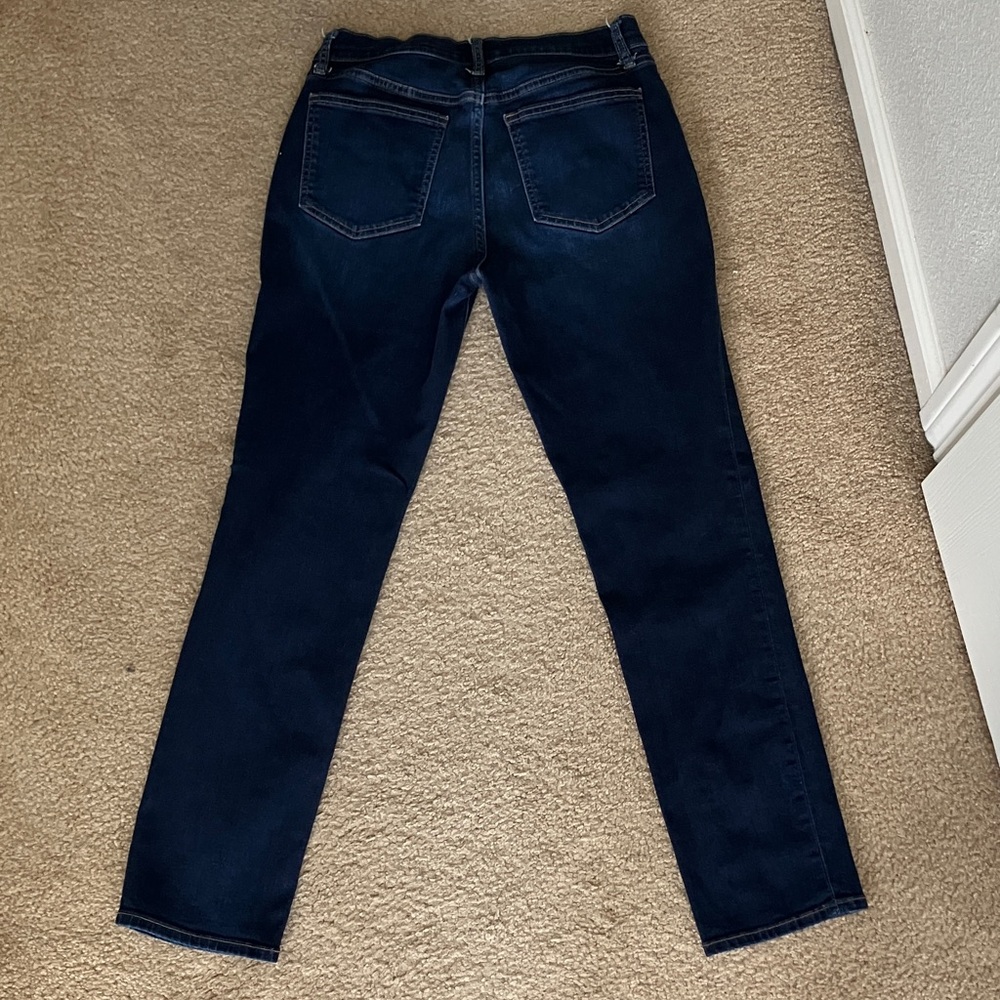 GAP Girlfriend cropped straight leg jeans size 2/26 - Picture 3 of 3
